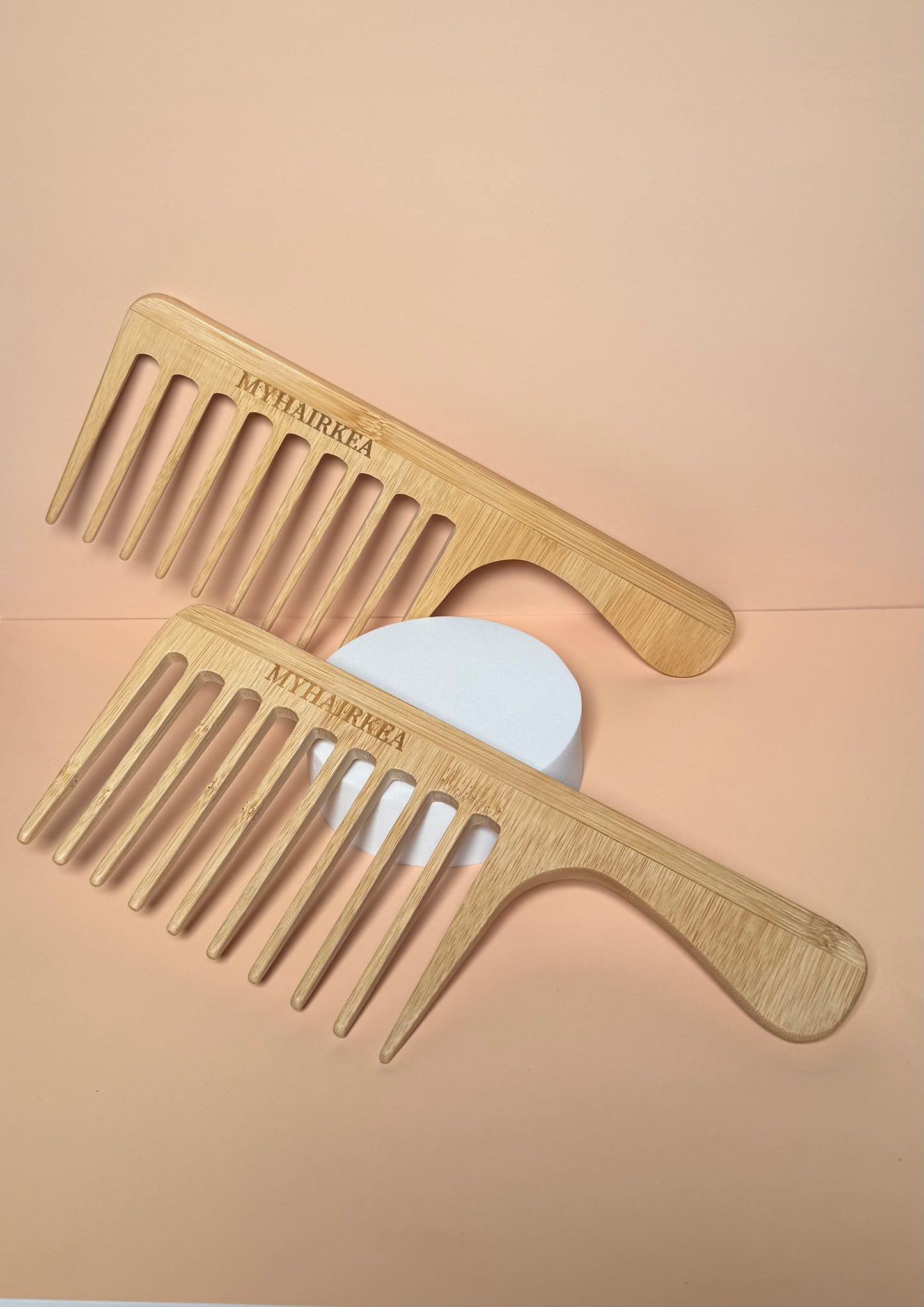 Wide Tooth Comb | Gentle Detangler for Curly & Natural Hair