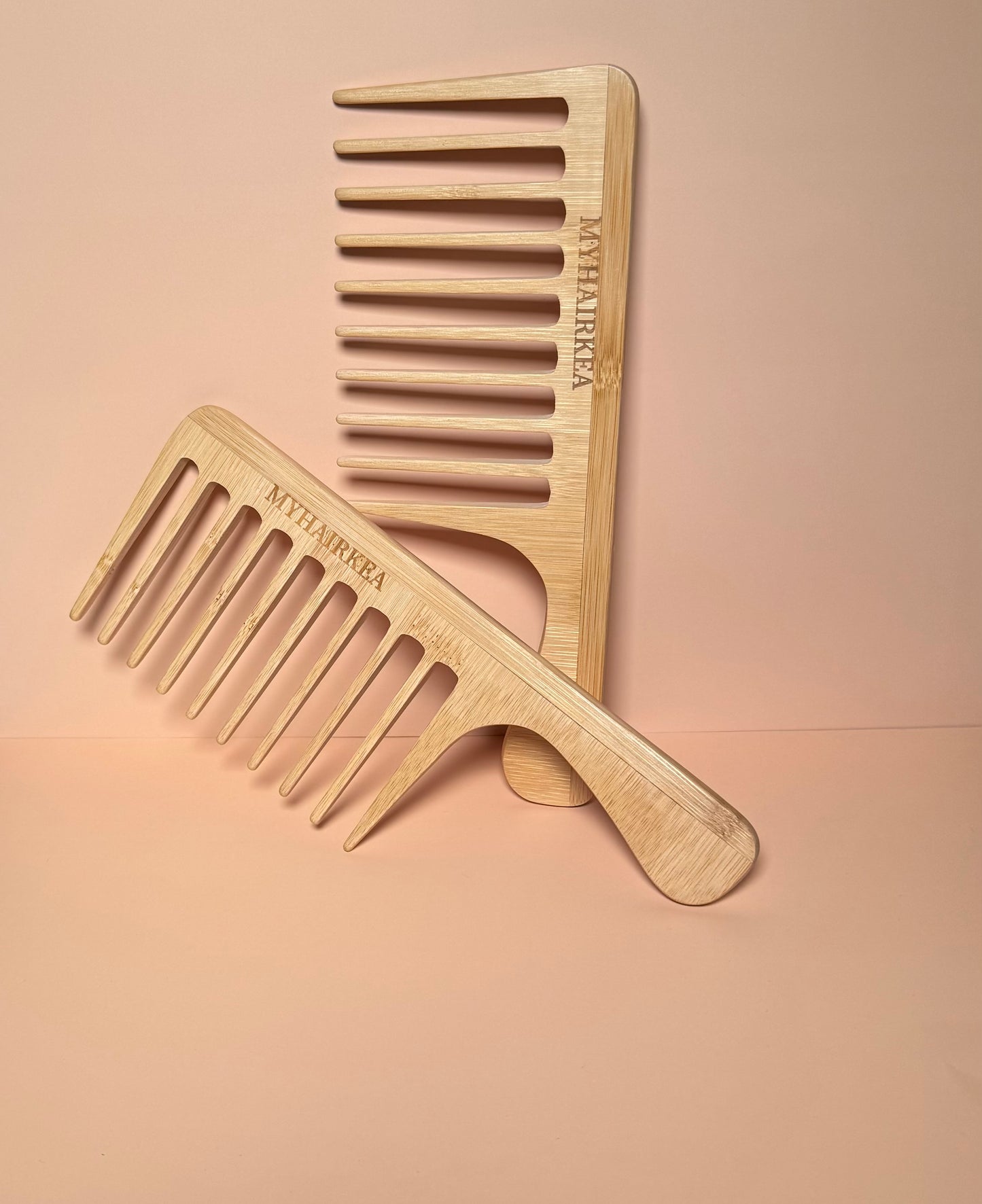 Wide Tooth Comb | Gentle Detangler for Curly & Natural Hair
