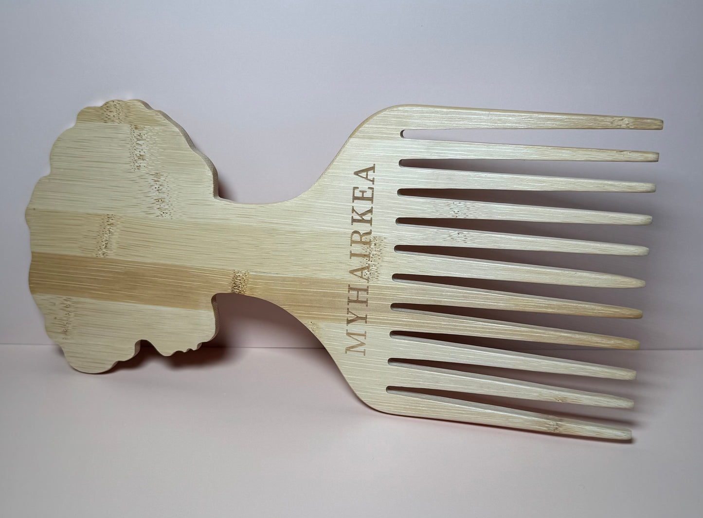 Afro Pick Comb | Wide-Tooth Detangler for Natural Hair