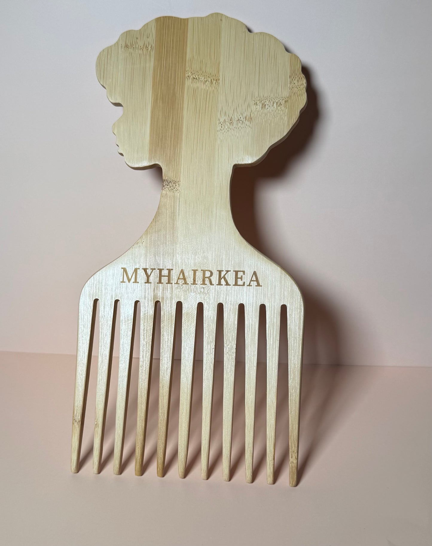 Afro Pick Comb | Wide-Tooth Detangler for Natural Hair