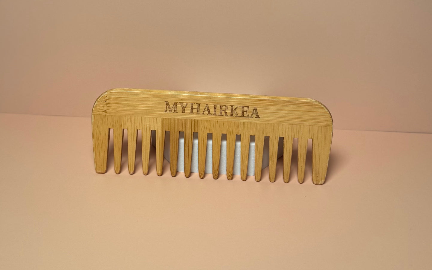 Kids’ Wide Tooth Bamboo Comb | Gentle Detangler for Little Roots